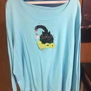 Quacker Factory Halloween shirt